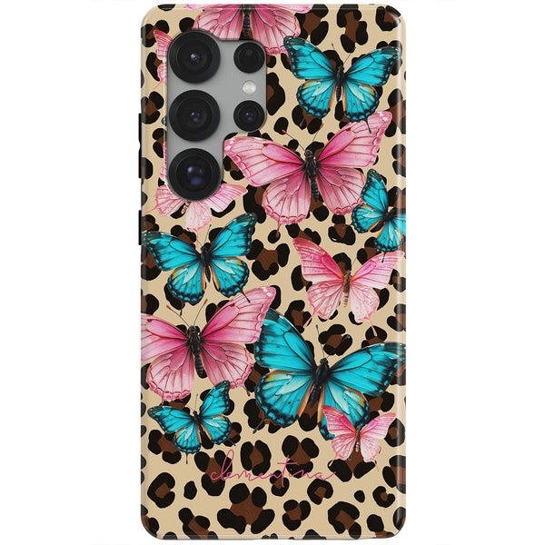 Leopard & Butterflies Tough Case
