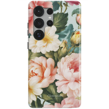 Peonies Magnetic Tough Phone Case