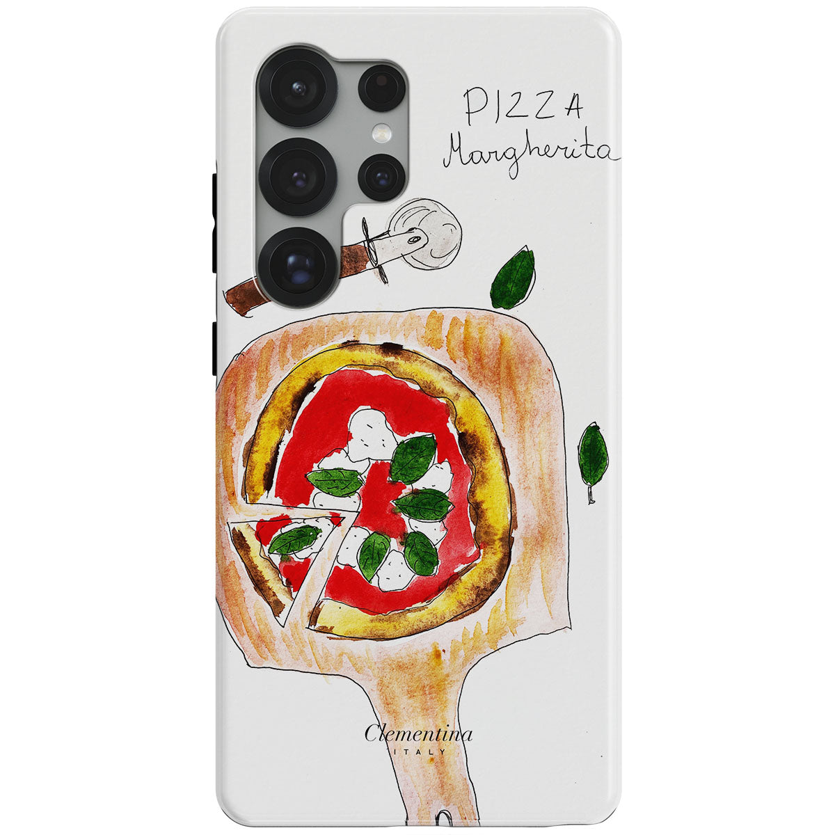 Pizza Margherita Magnetic Tough Phone Case