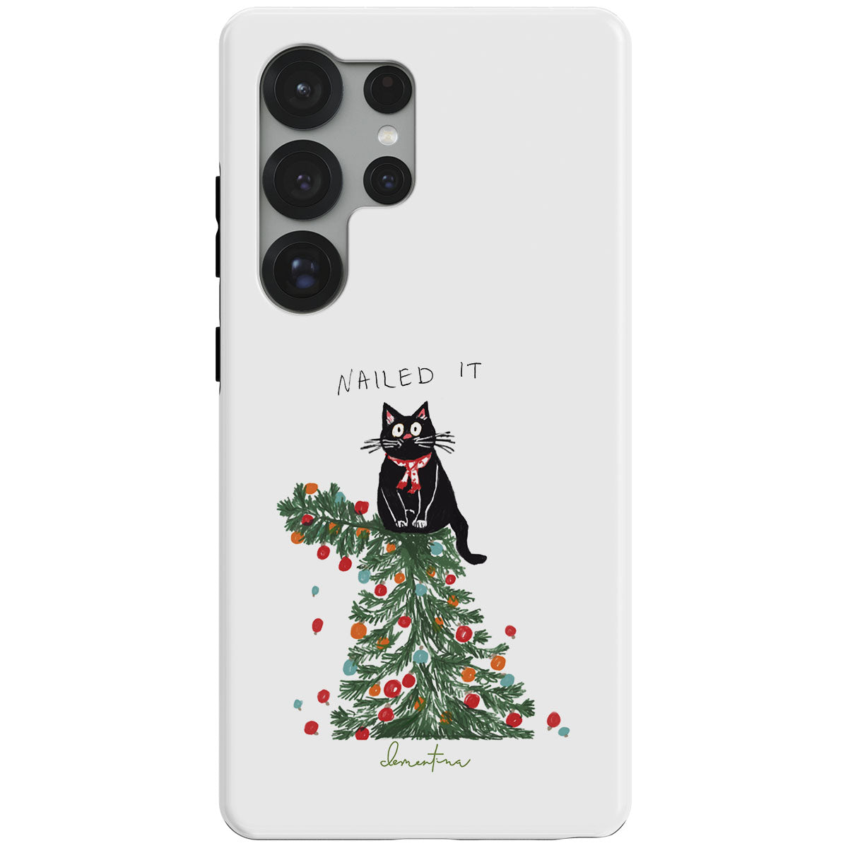 Cat Christmas Snap Case