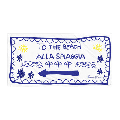 Alla Spiaggia Beach Blanket / Towel