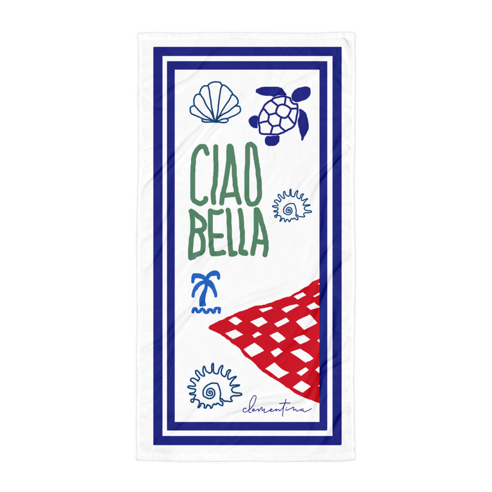 Ciao Bella Beach Blanket / Towel