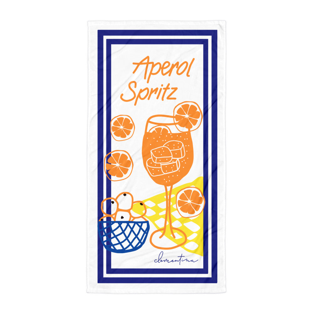 Aperol Spritz Beach Blanket / Towel